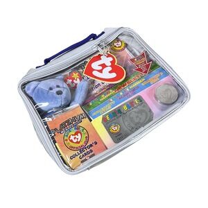 NWT New Ty Beanie Babies Official Club Platinum Edition Collector Kit Membership